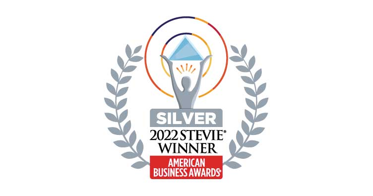 Silver Award Badge 2022 Stevie Winner - American Business Awards