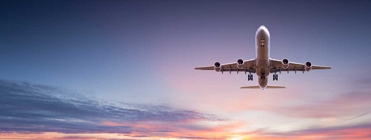 airplane flying